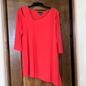 Alfani orange tunic, size L